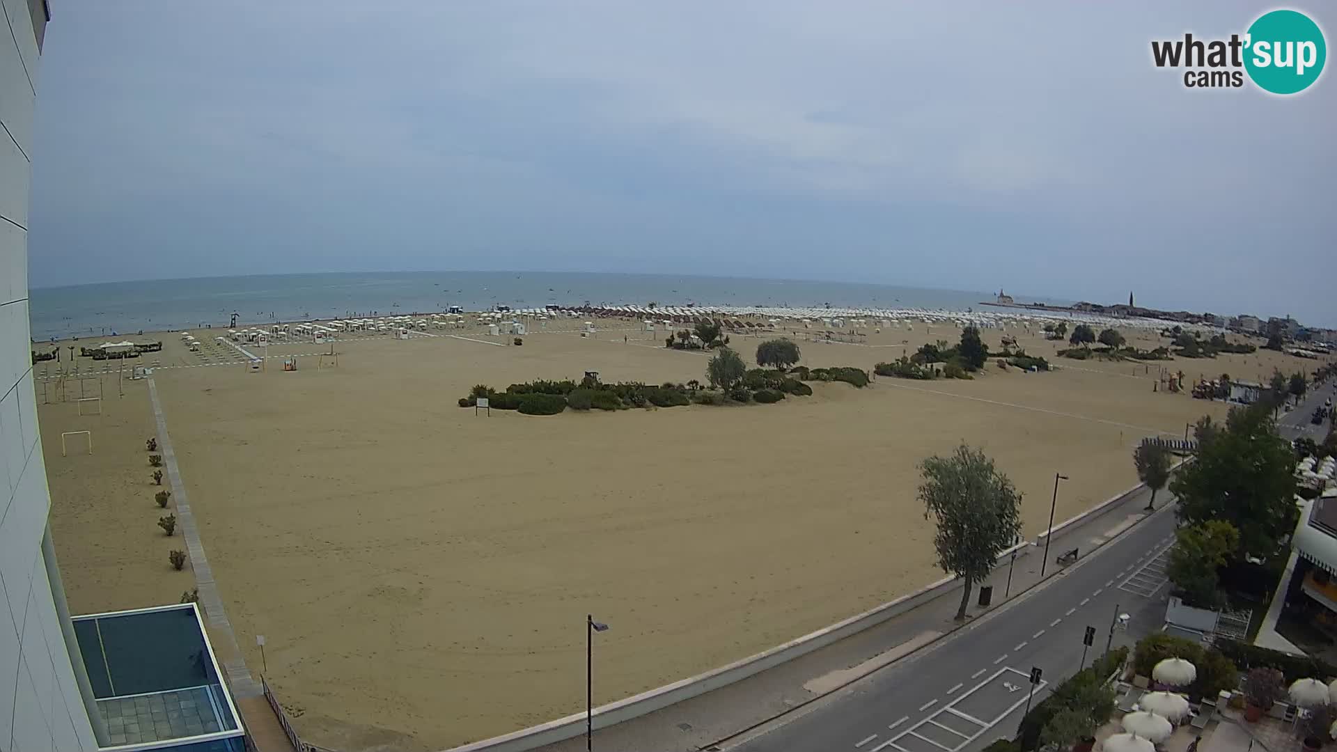 Hotel Panoramic dal vivo Caorle spiaggia Levante webcam