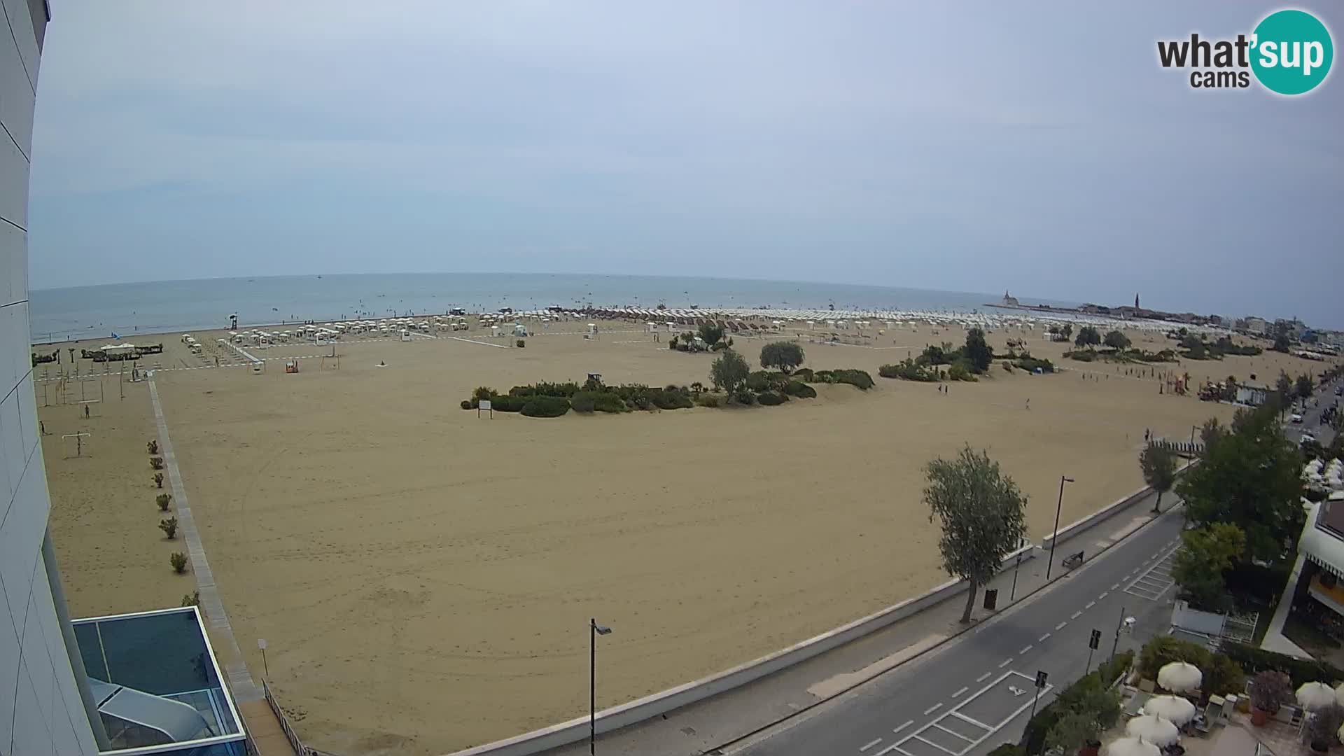 Hotel Panoramic u živo Caorle plaža Levante web kamera – Italija