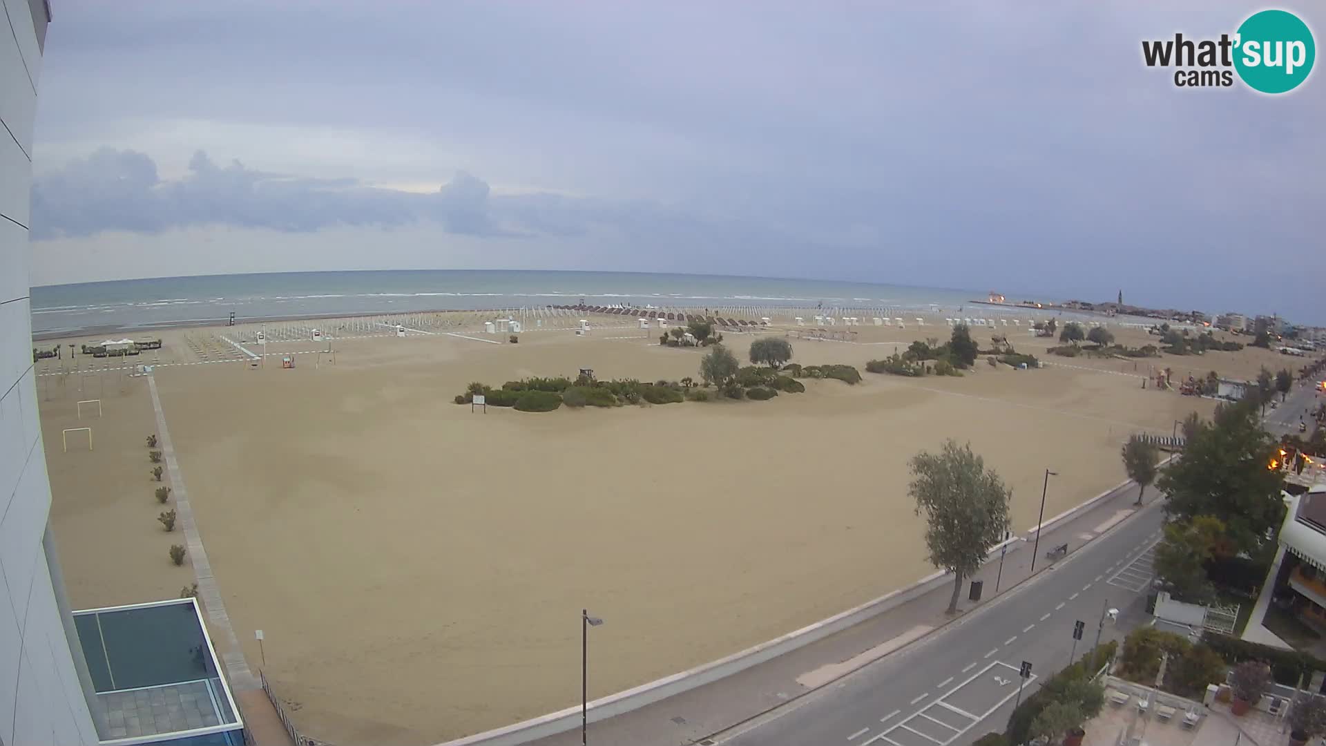 Hotel Panoramic dal vivo Caorle spiaggia Levante webcam
