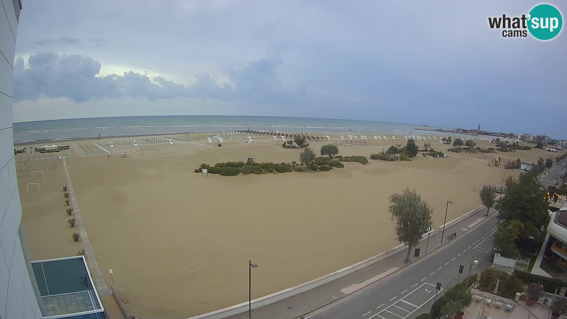 Hotel Panoramic dal vivo Caorle spiaggia Levante webcam
