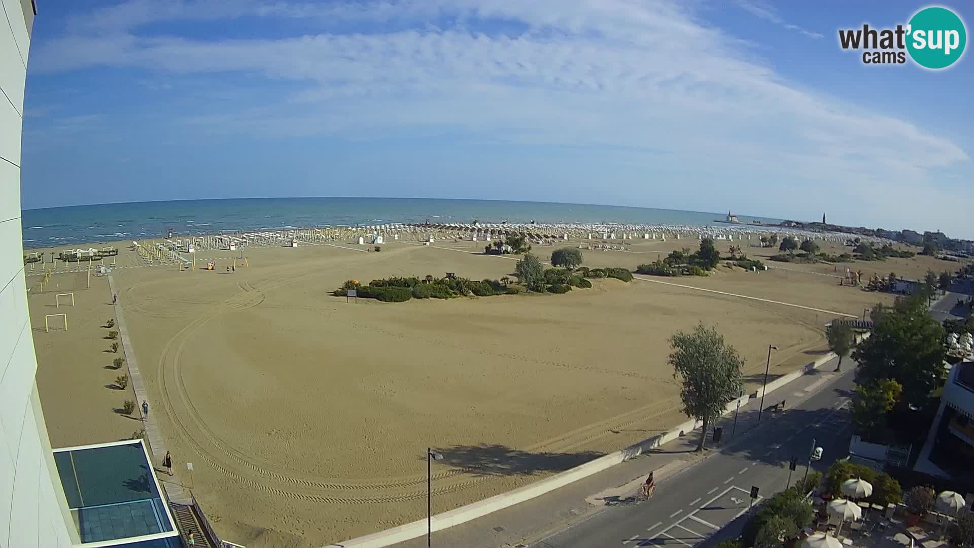 Hotel Panoramic en vivo Caorle playa Levante webcam – Italia