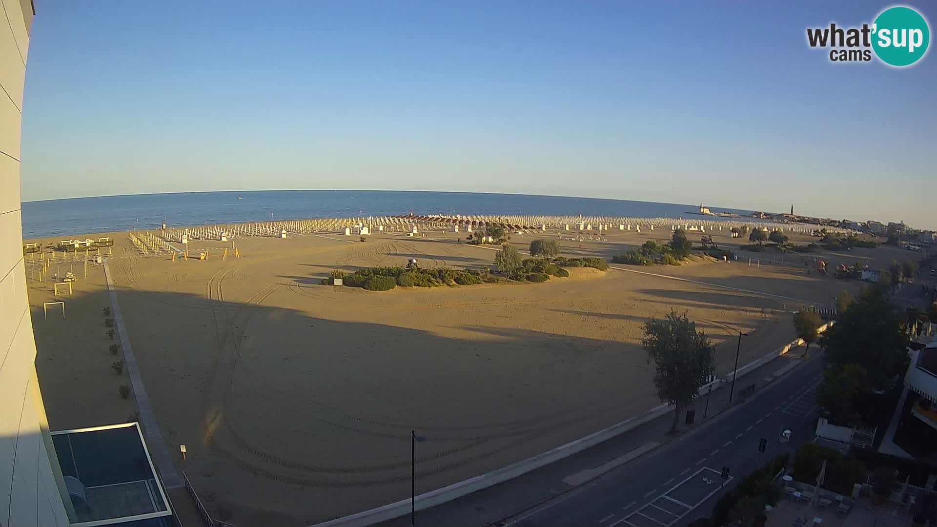 Hotel Panoramic dal vivo Caorle spiaggia Levante webcam