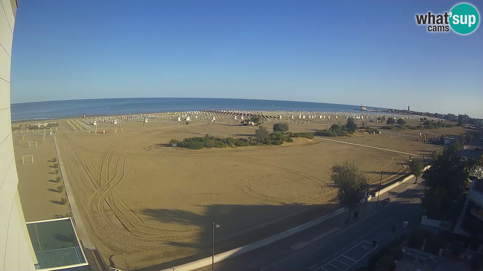 Hotel Panoramic Live view Caorle beach Levante webcam – Italy