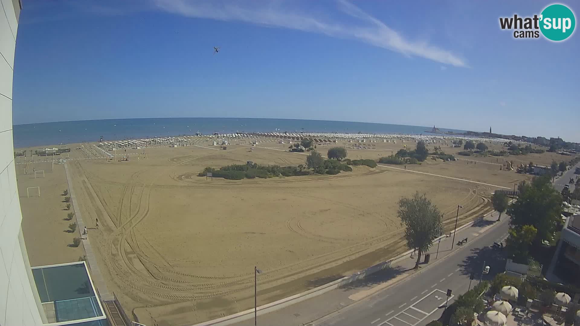 Hotel Panoramic dal vivo Caorle spiaggia Levante webcam