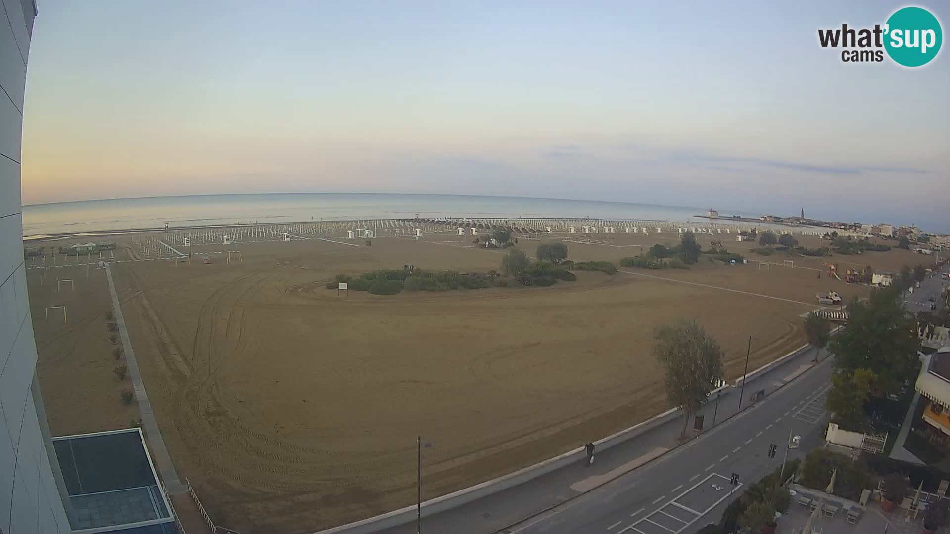 Hotel Panoramic u živo Caorle plaža Levante web kamera – Italija