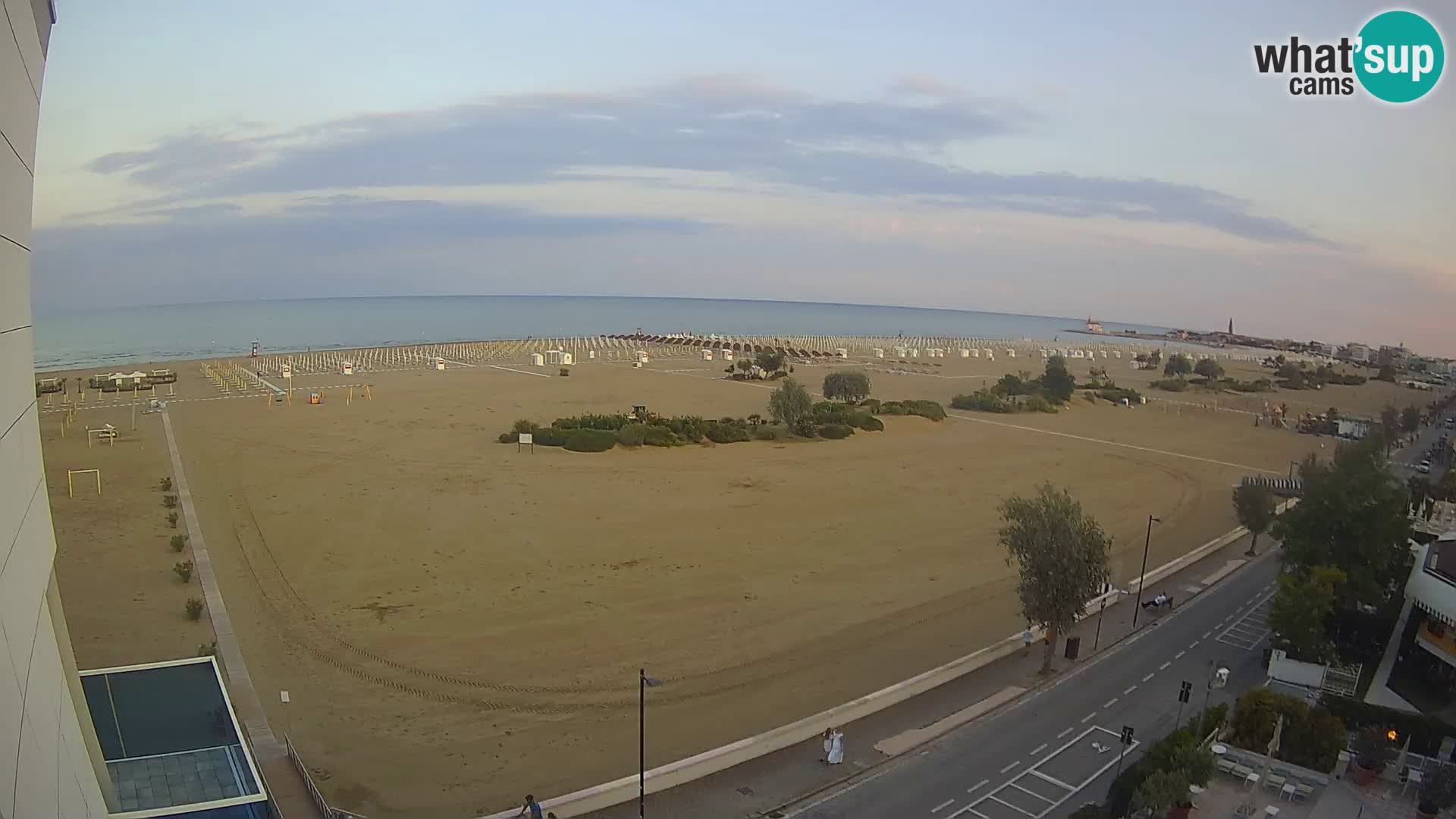 Hotel Panoramic Live view Caorle beach Levante webcam – Italy