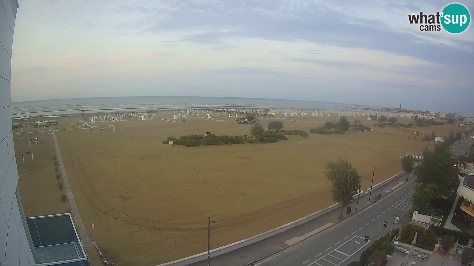 Hotel Panoramic dal vivo Caorle spiaggia Levante webcam