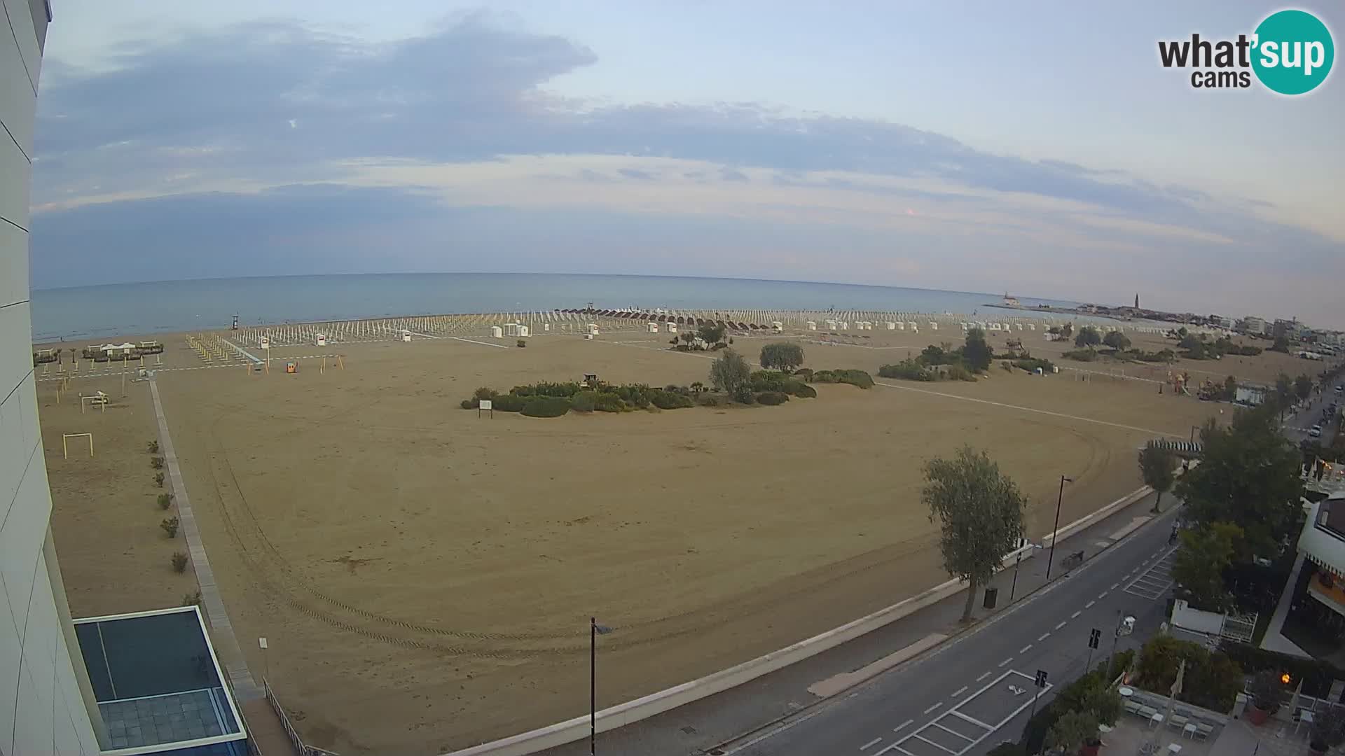 Hotel Panoramic dal vivo Caorle spiaggia Levante webcam