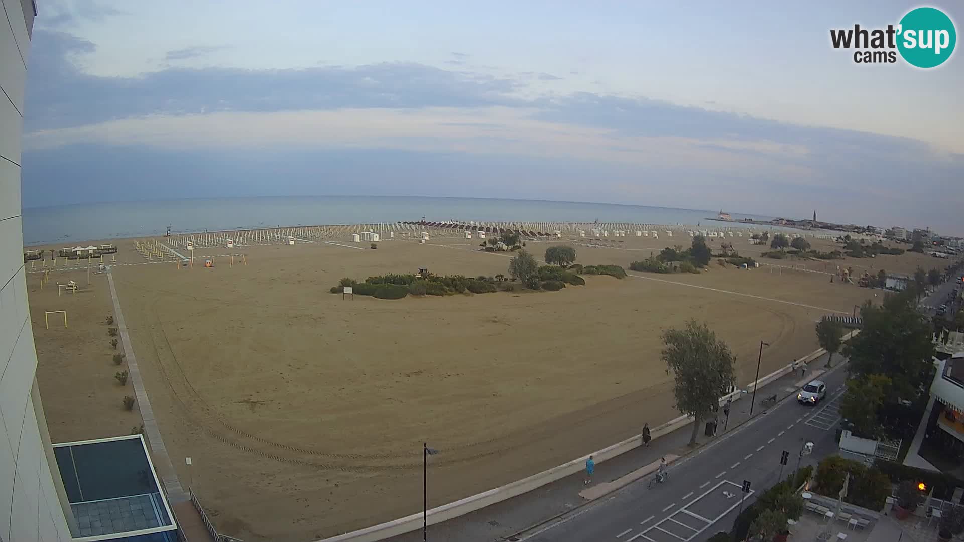 Hotel Panoramic u živo Caorle plaža Levante web kamera – Italija