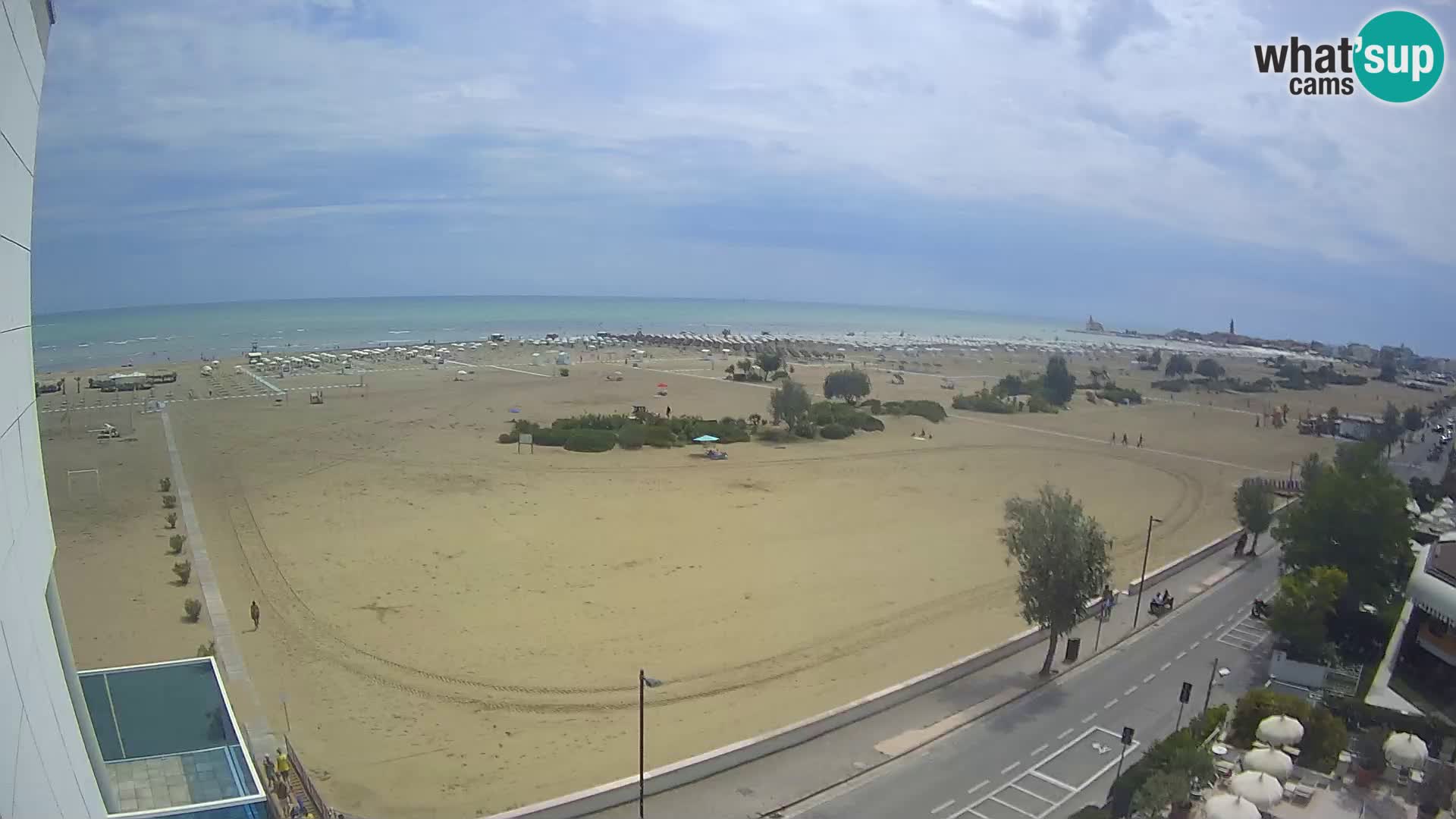 Hotel Panoramic u živo Caorle plaža Levante web kamera – Italija