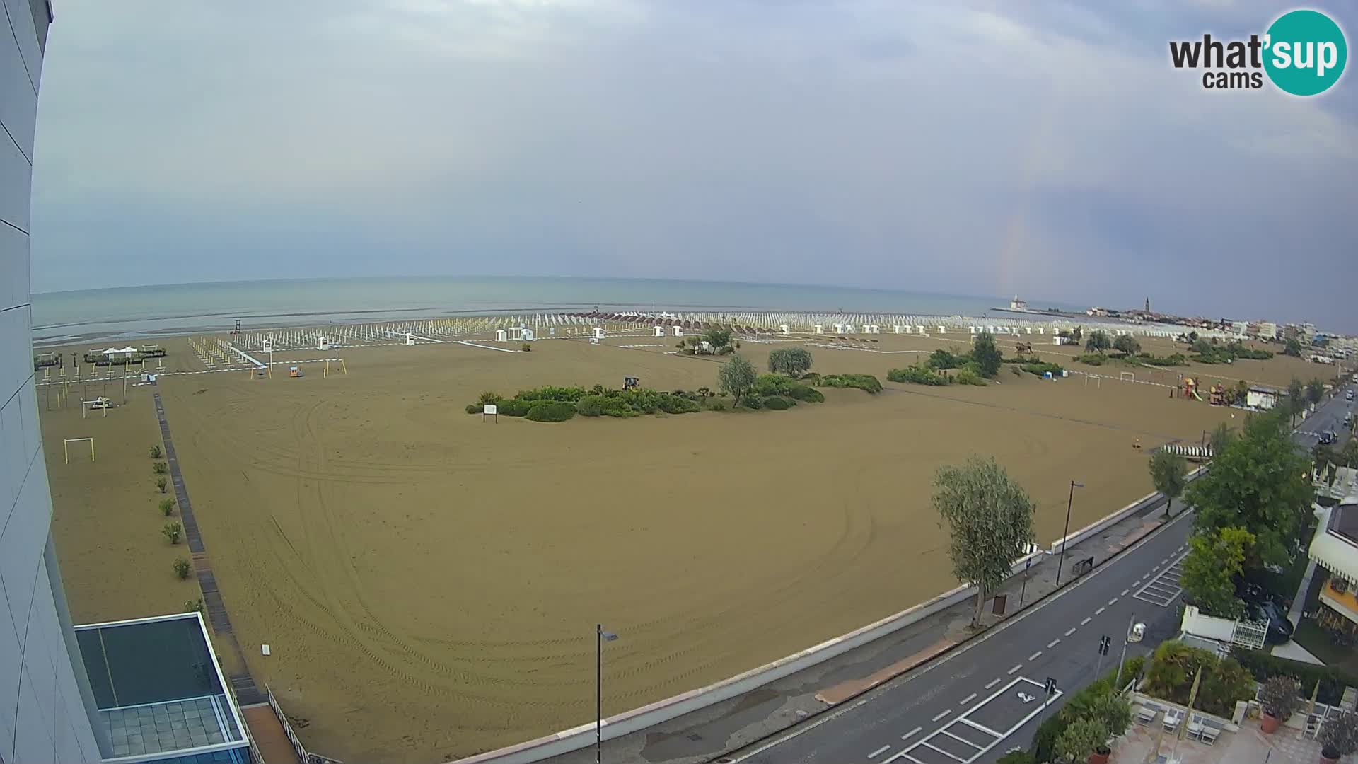 Hotel Panoramic Live view Caorle beach Levante webcam – Italy
