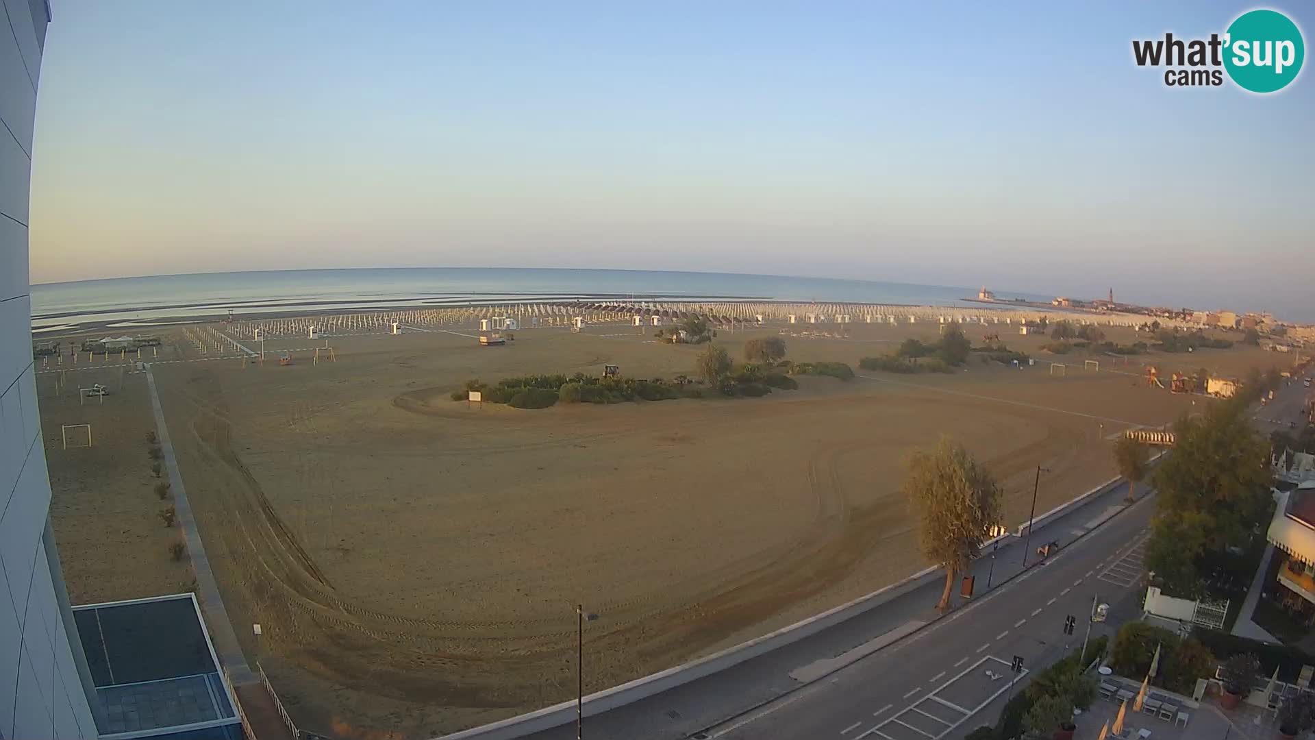 Hotel Panoramic dal vivo Caorle spiaggia Levante webcam