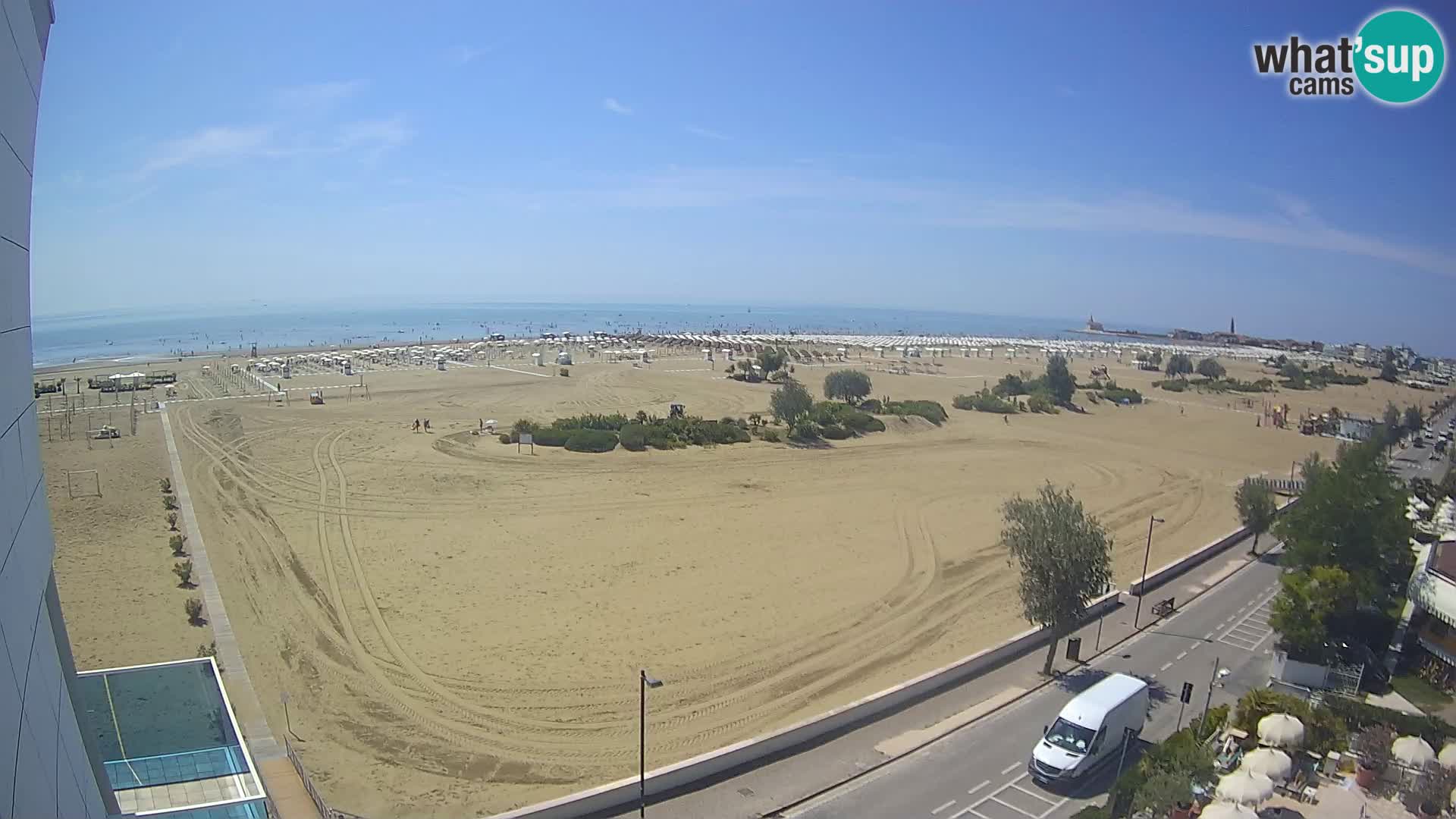 Hotel Panoramic webcam Caorle strand Levante live – Italien