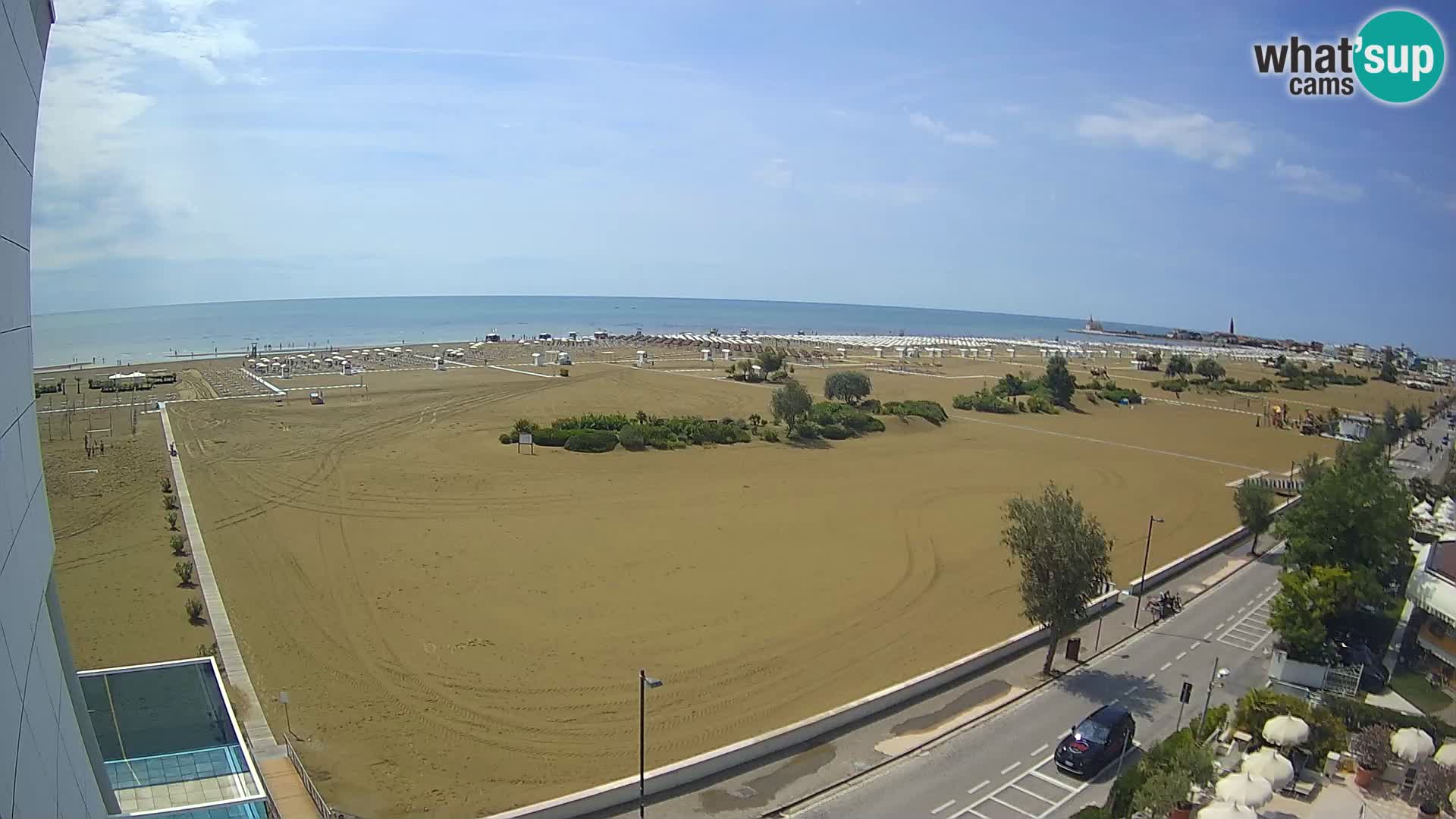Hotel Panoramic en vivo Caorle playa Levante webcam – Italia