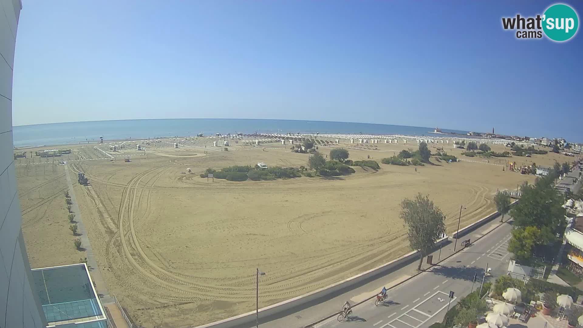 Hotel Panoramic Live view Caorle beach Levante webcam – Italy