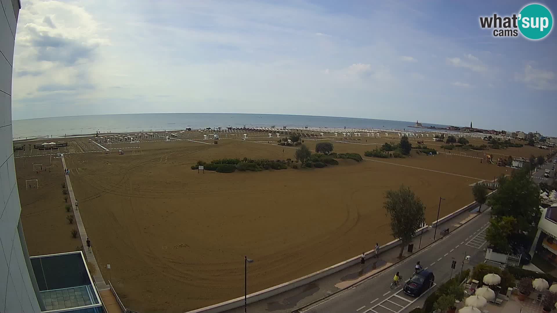 Hotel Panoramic u živo Caorle plaža Levante web kamera – Italija