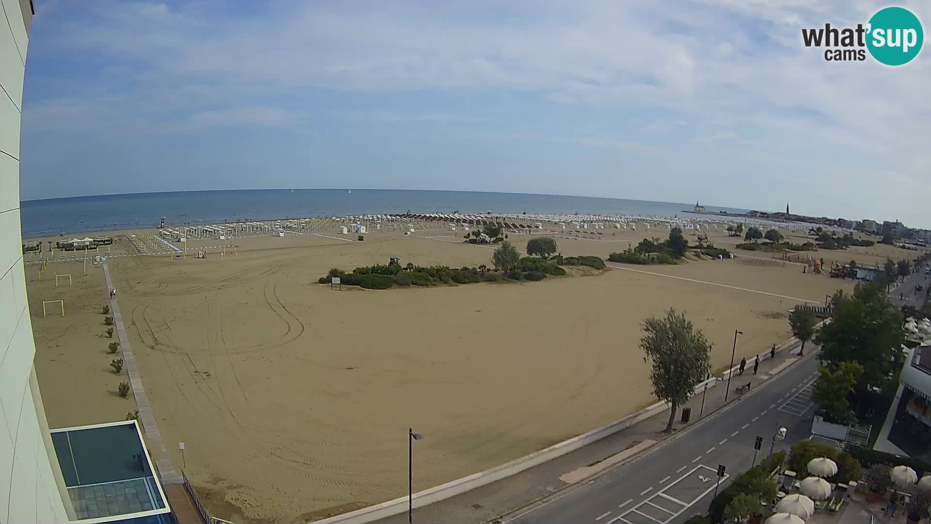 Hotel Panoramic Live view Caorle beach Levante webcam – Italy