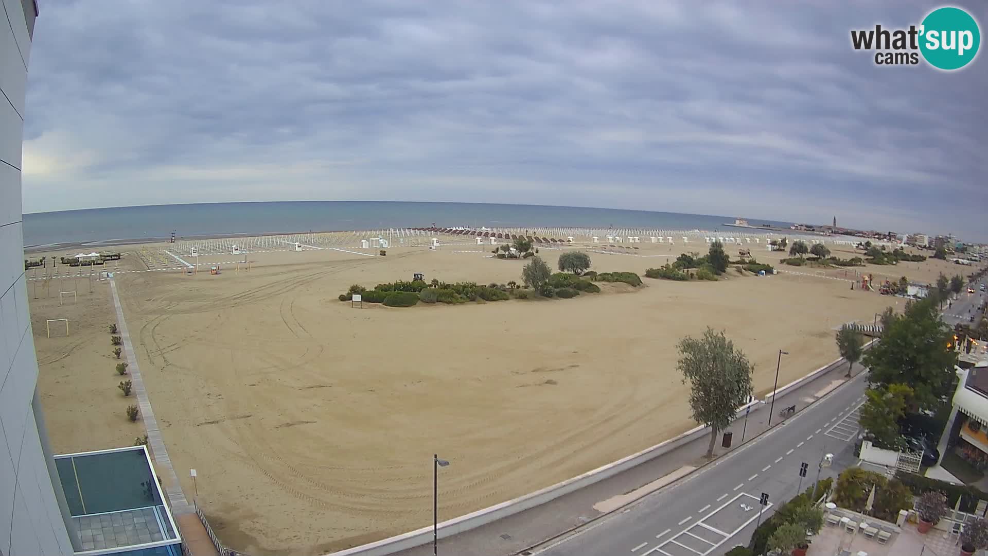 Hotel Panoramic dal vivo Caorle spiaggia Levante webcam