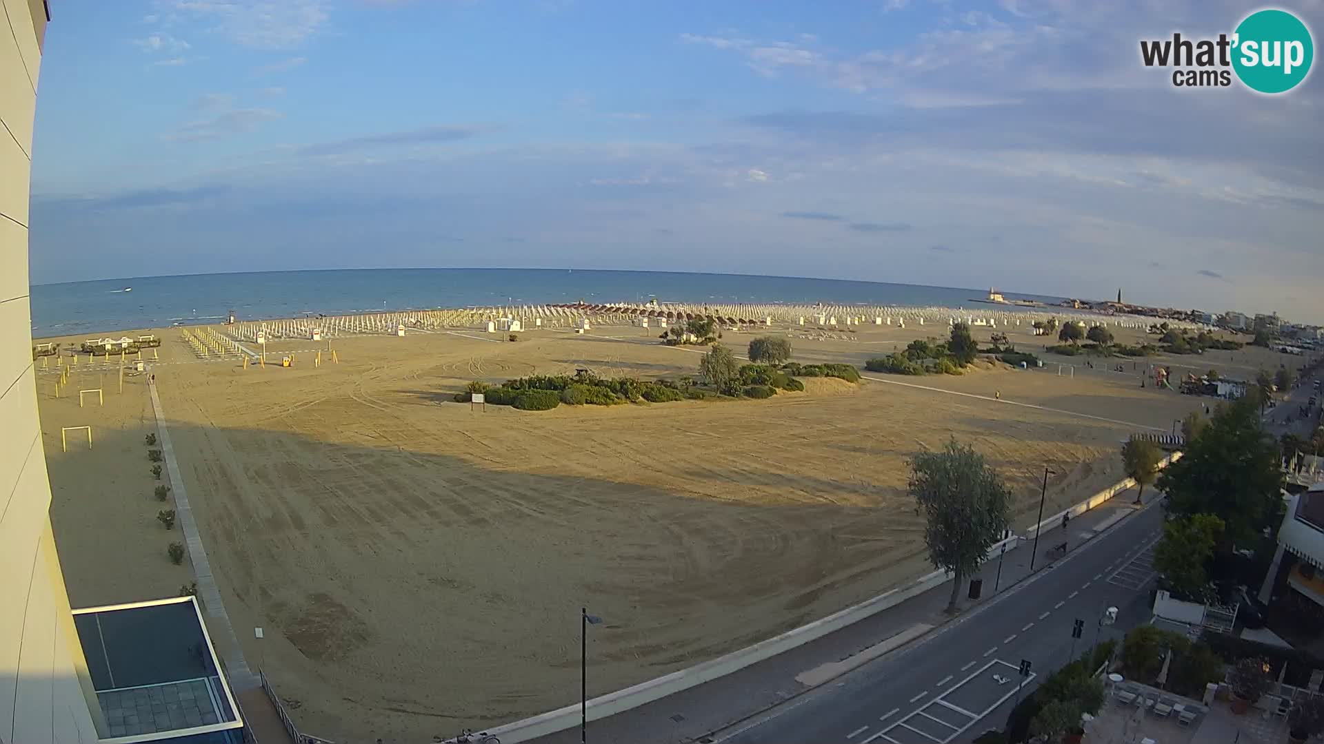 Hotel Panoramic Live view Caorle beach Levante webcam – Italy