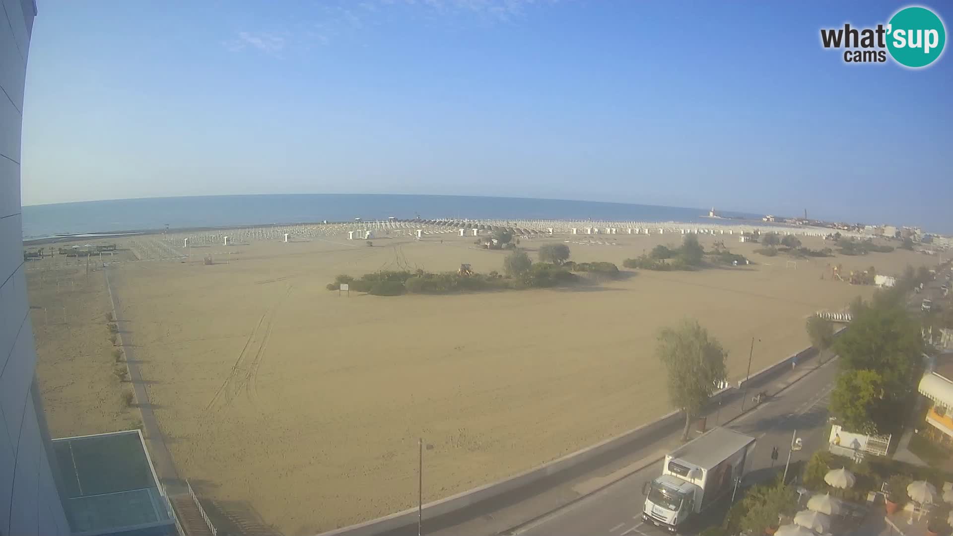 Hotel Panoramic Live view Caorle beach Levante webcam – Italy