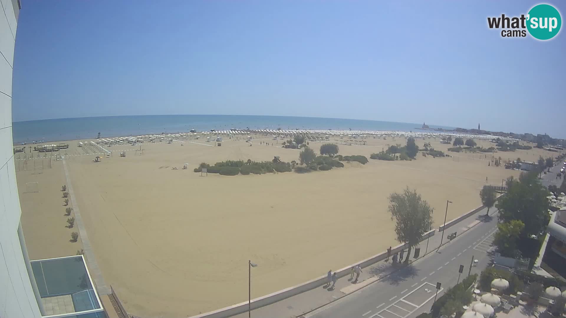 Hotel Panoramic Live view Caorle beach Levante webcam – Italy