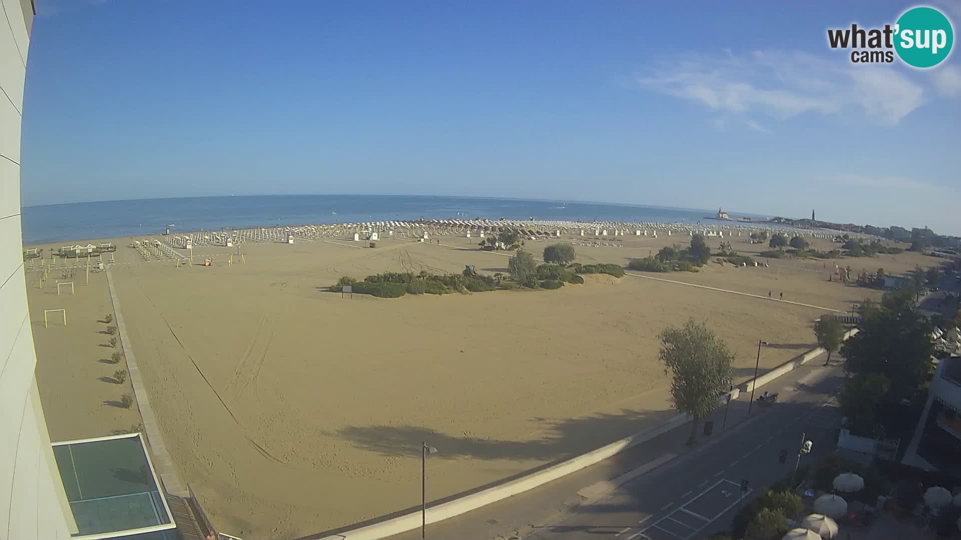 Hotel Panoramic Live view Caorle beach Levante webcam – Italy