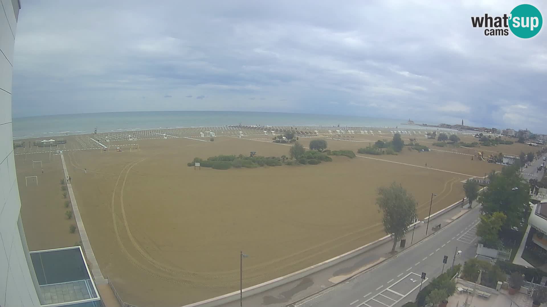 Hotel Panoramic dal vivo Caorle spiaggia Levante webcam