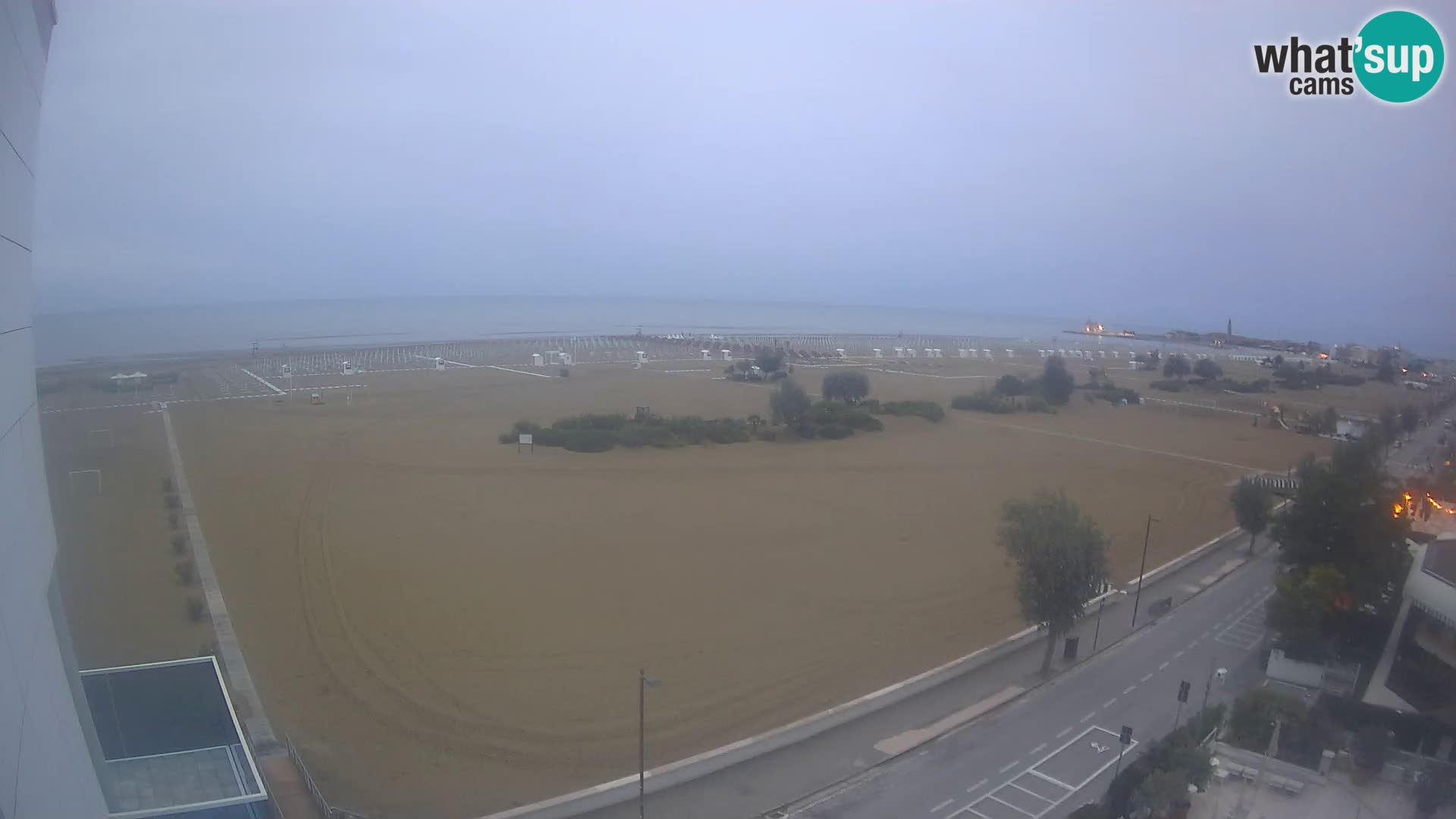 Hotel Panoramic dal vivo Caorle spiaggia Levante webcam