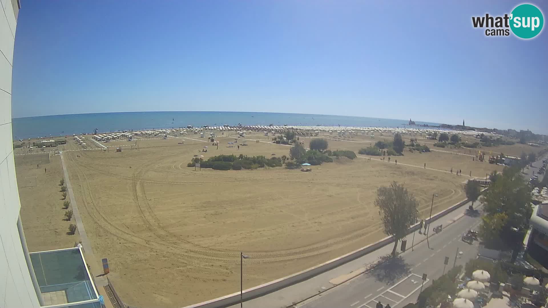 Hotel Panoramic en vivo Caorle playa Levante webcam – Italia
