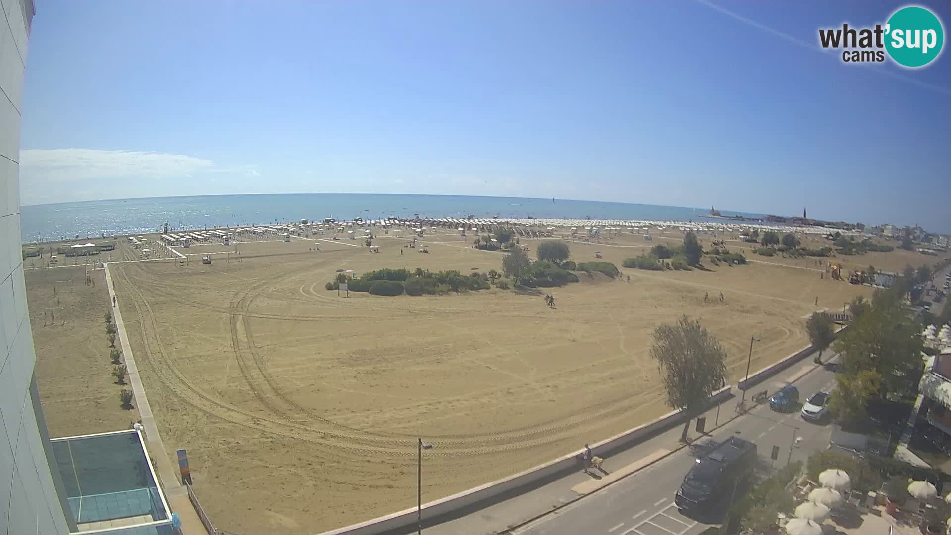 Hotel Panoramic en vivo Caorle playa Levante webcam – Italia