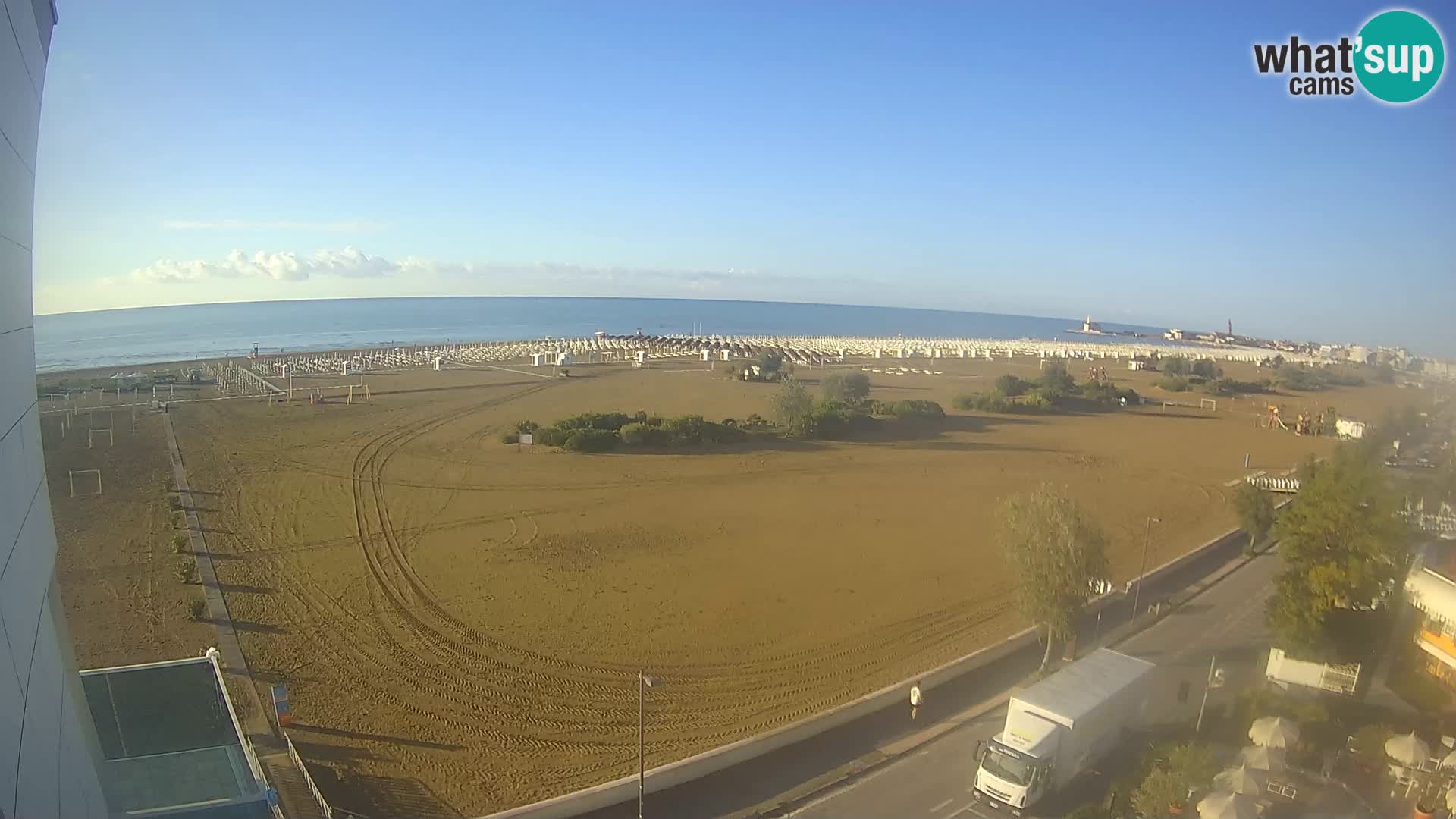 Hotel Panoramic u živo Caorle plaža Levante web kamera – Italija
