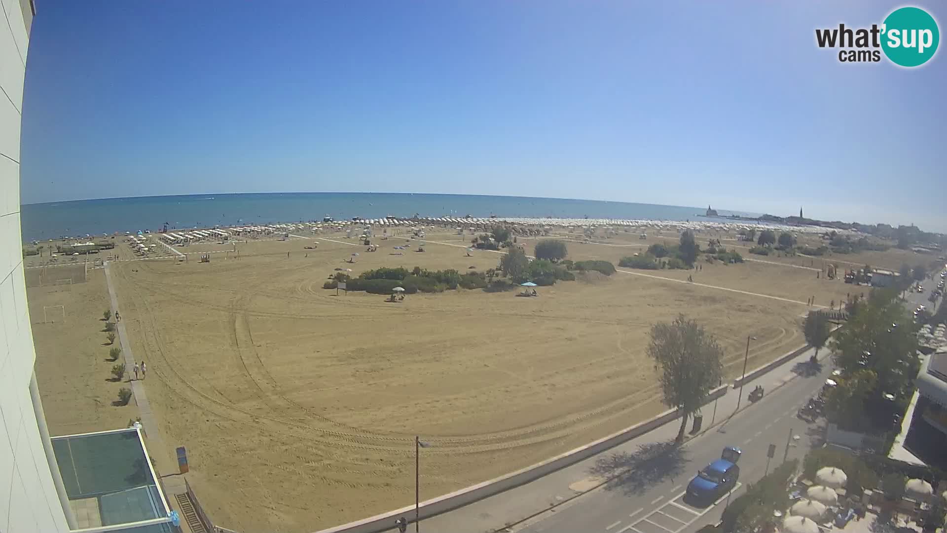 Hotel Panoramic en vivo Caorle playa Levante webcam – Italia