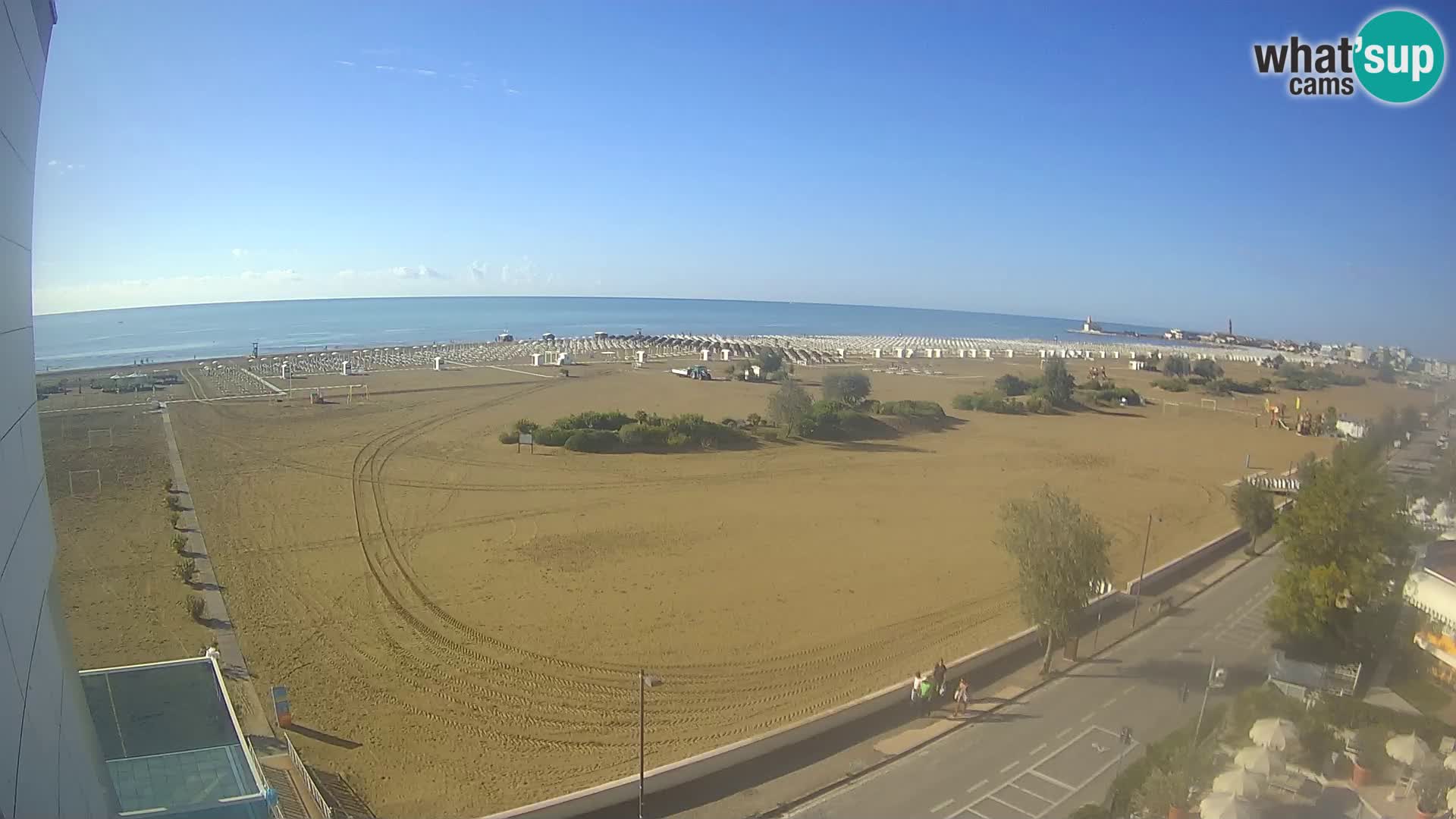 Hotel Panoramic en vivo Caorle playa Levante webcam – Italia