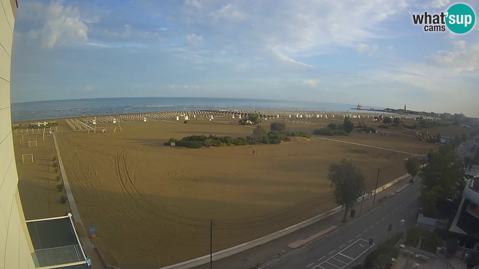 Hotel Panoramic u živo Caorle plaža Levante web kamera – Italija