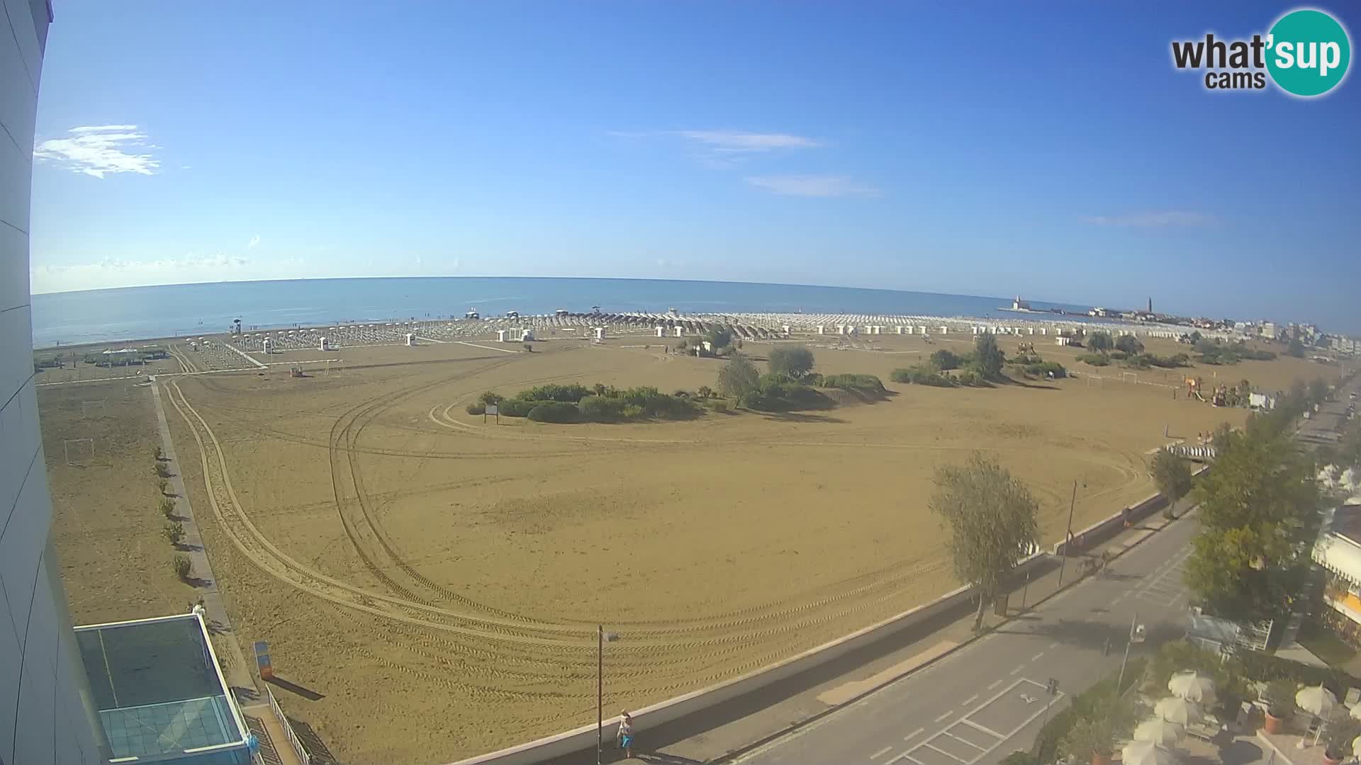 Hotel Panoramic en vivo Caorle playa Levante webcam – Italia