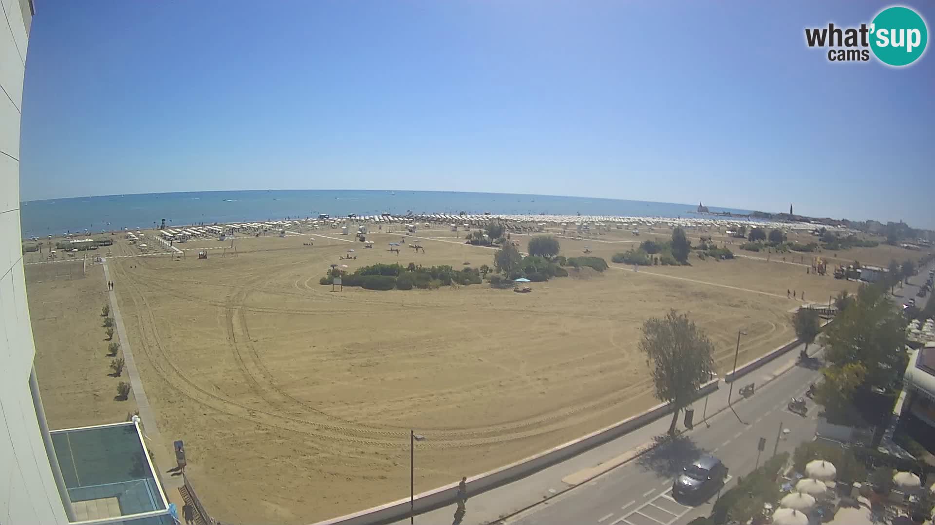 Hotel Panoramic u živo Caorle plaža Levante web kamera – Italija