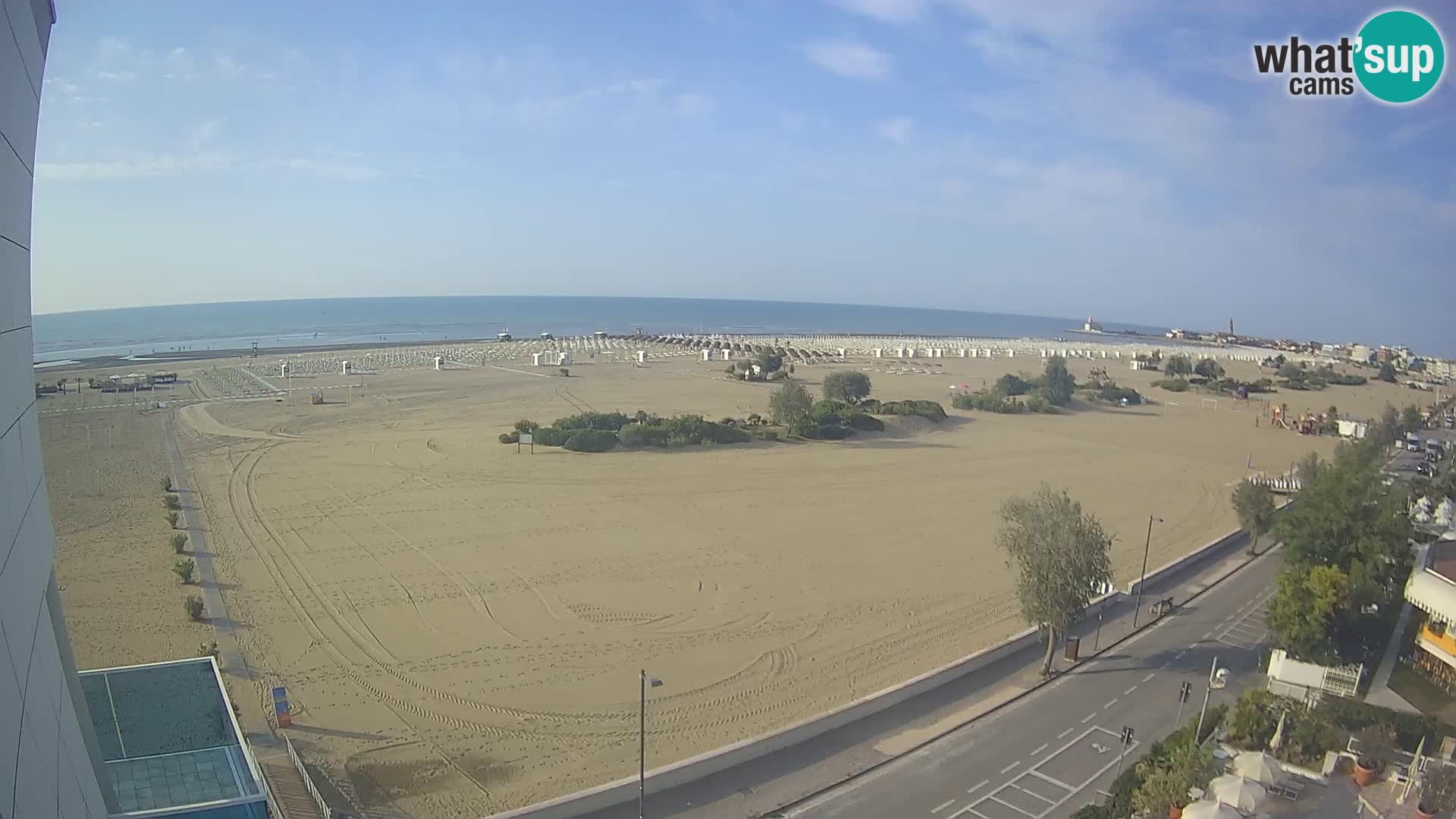 Hotel Panoramic en vivo Caorle playa Levante webcam – Italia