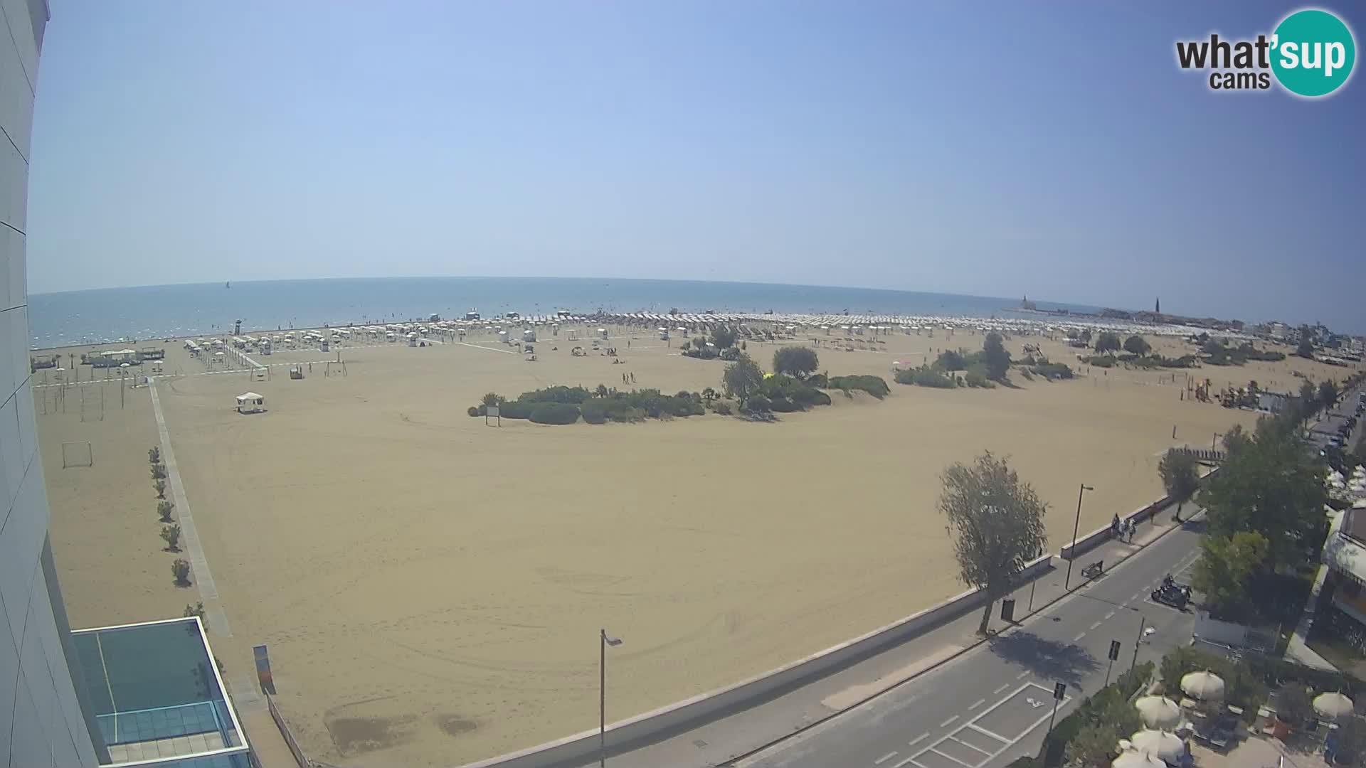 Hotel Panoramic en vivo Caorle playa Levante webcam – Italia