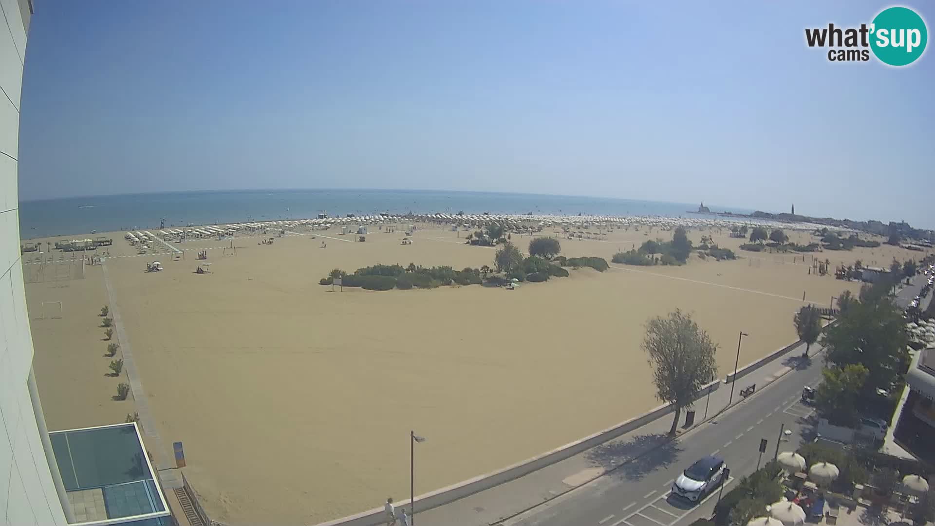 Hotel Panoramic en vivo Caorle playa Levante webcam – Italia