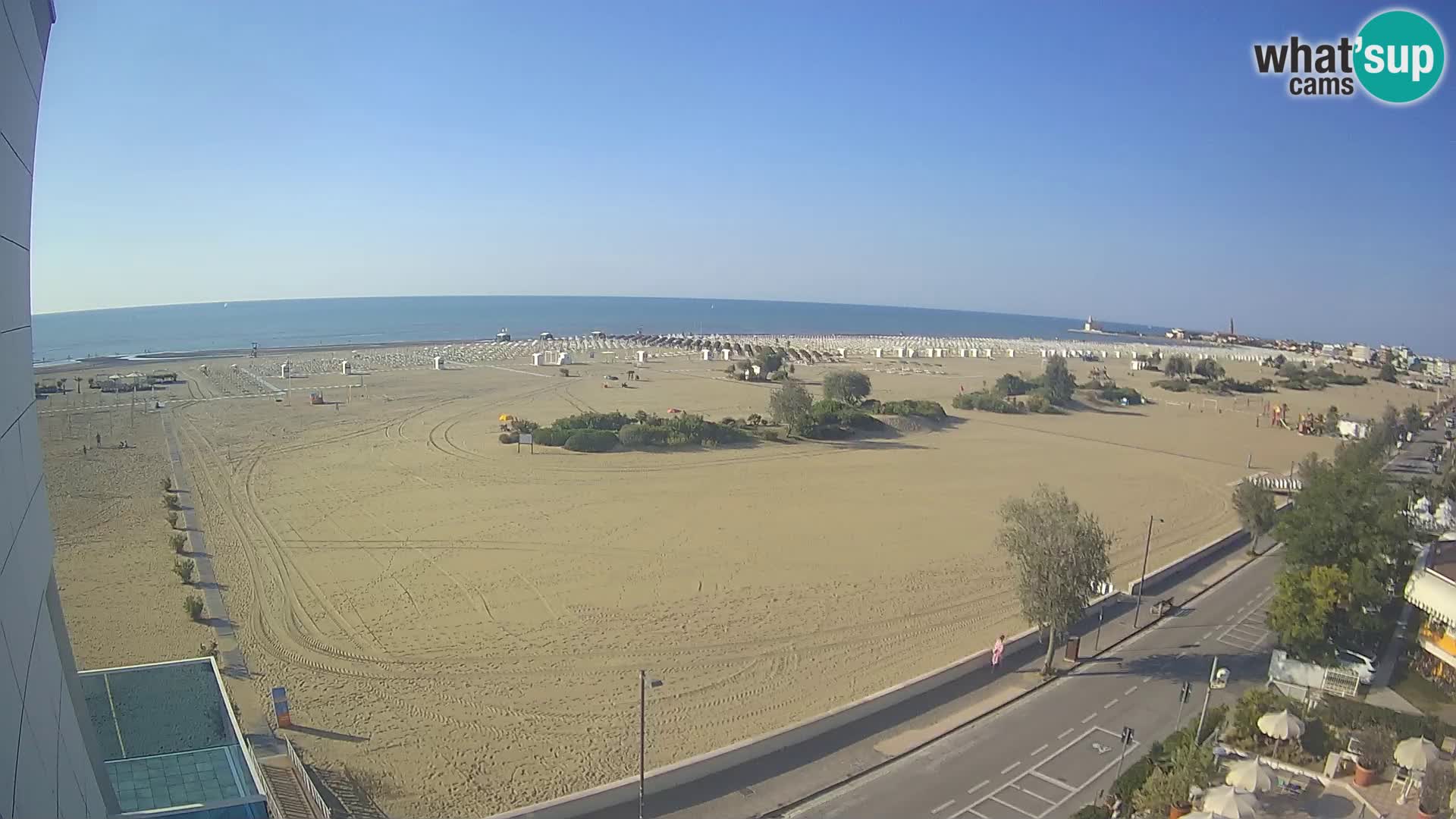 Hotel Panoramic en vivo Caorle playa Levante webcam – Italia
