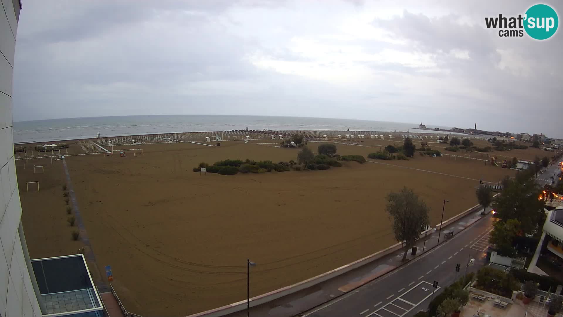 Hotel Panoramic u živo Caorle plaža Levante web kamera – Italija