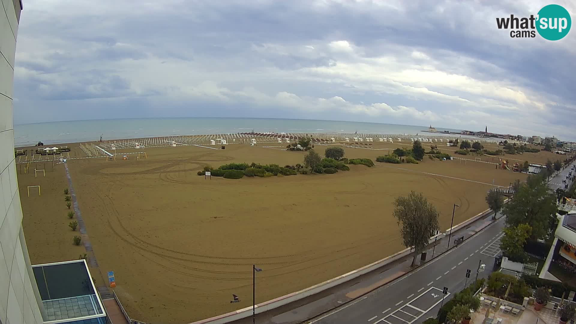 Hotel Panoramic dal vivo Caorle spiaggia Levante webcam