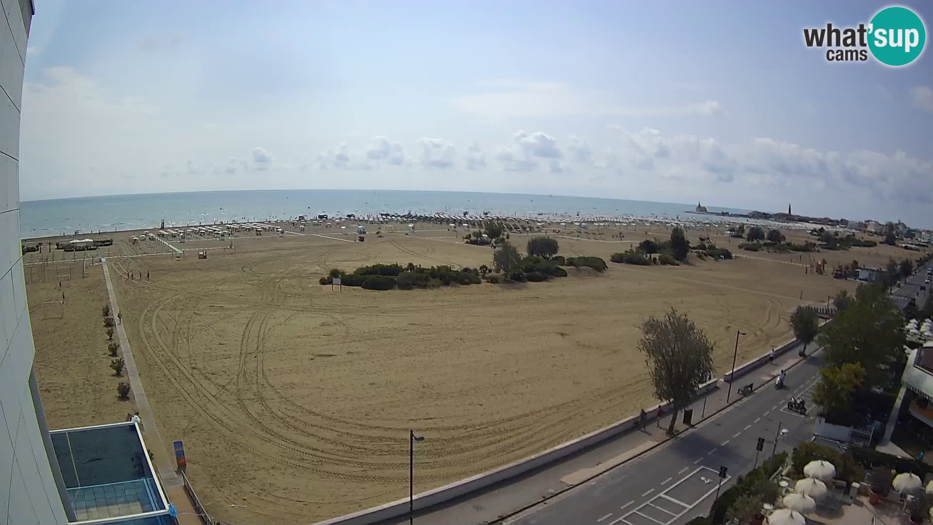 Hotel Panoramic en vivo Caorle playa Levante webcam – Italia