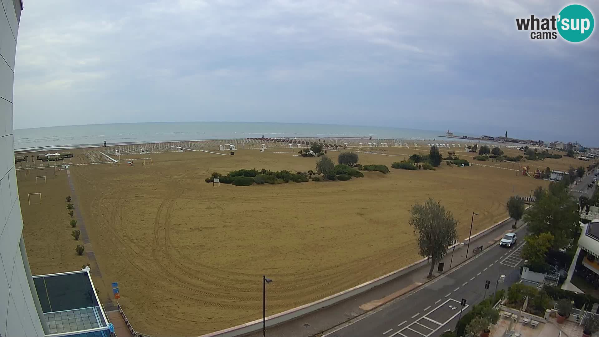 Hotel Panoramic u živo Caorle plaža Levante web kamera – Italija