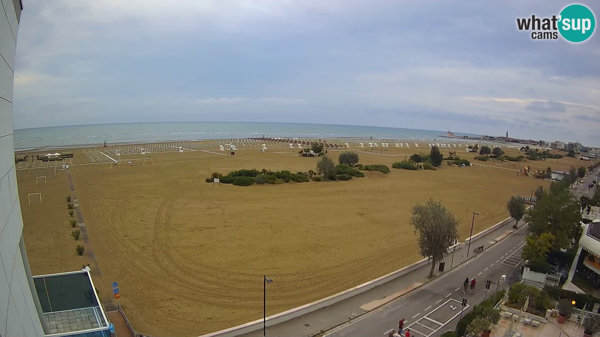 Hotel Panoramic u živo Caorle plaža Levante web kamera – Italija