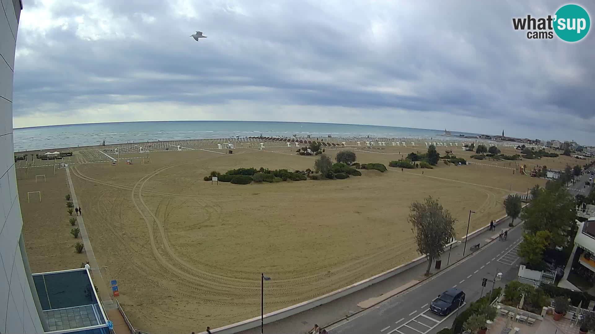 Hotel Panoramic u živo Caorle plaža Levante web kamera – Italija