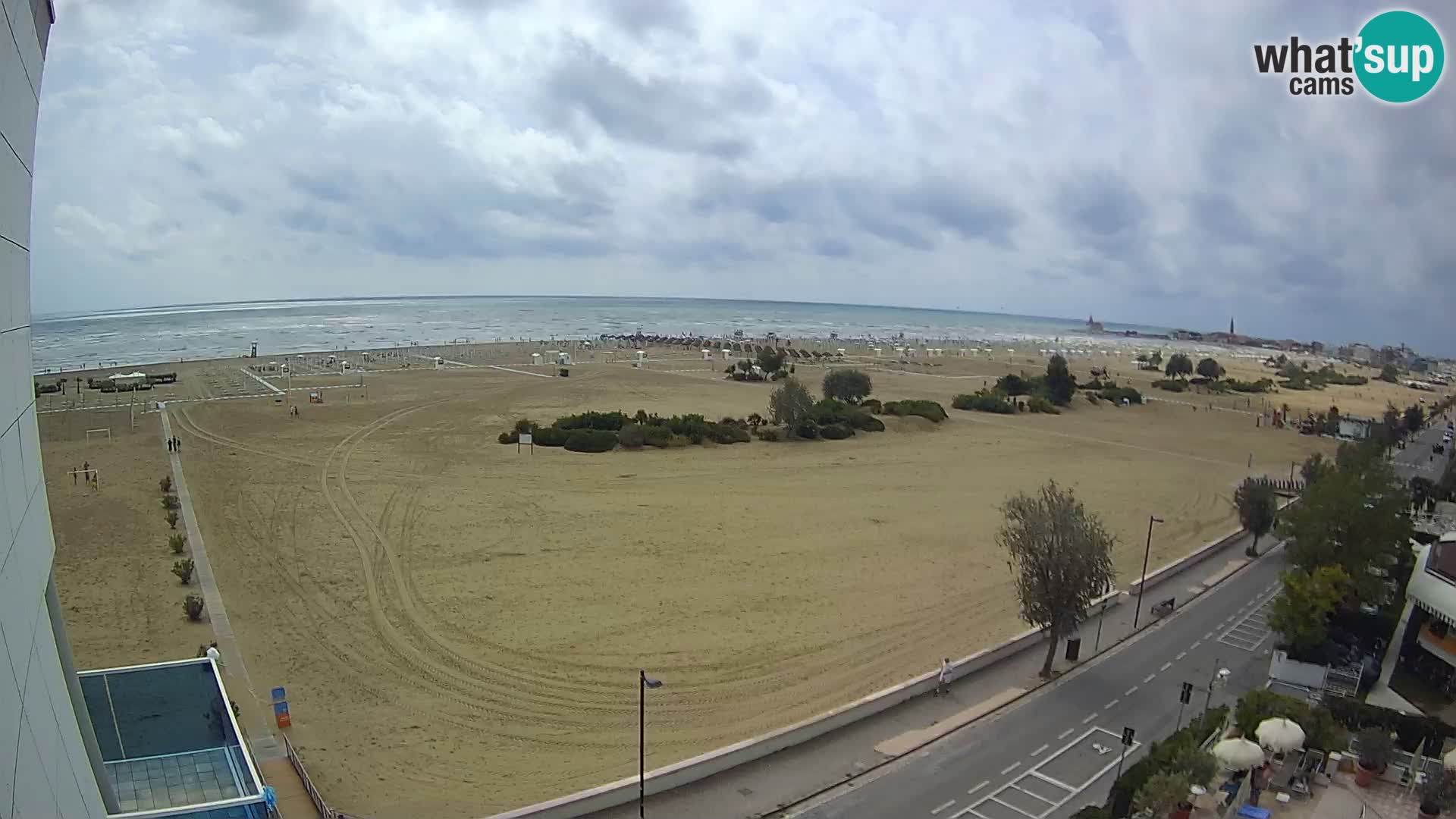 Hotel Panoramic u živo Caorle plaža Levante web kamera – Italija