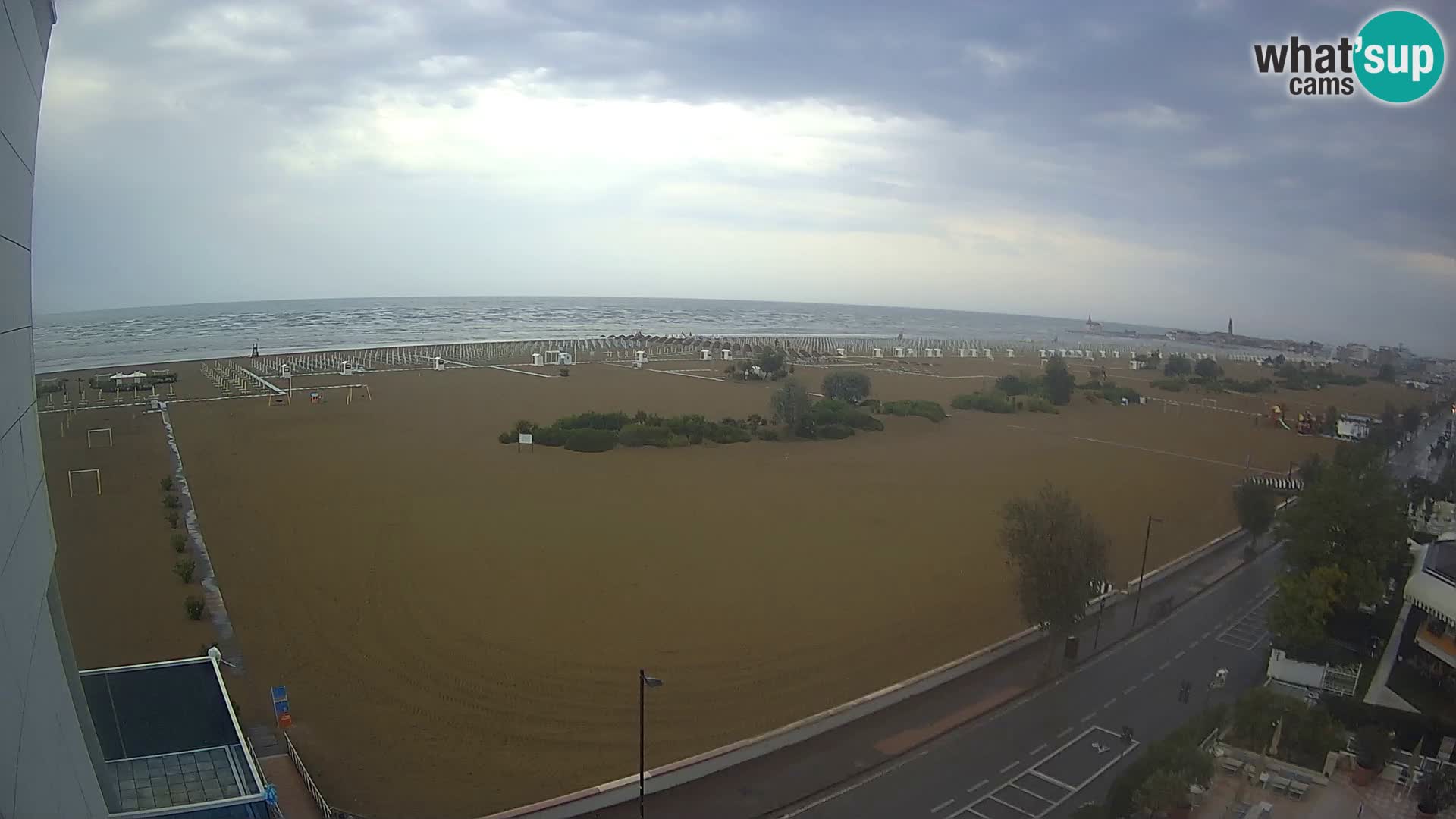 Hotel Panoramic u živo Caorle plaža Levante web kamera – Italija