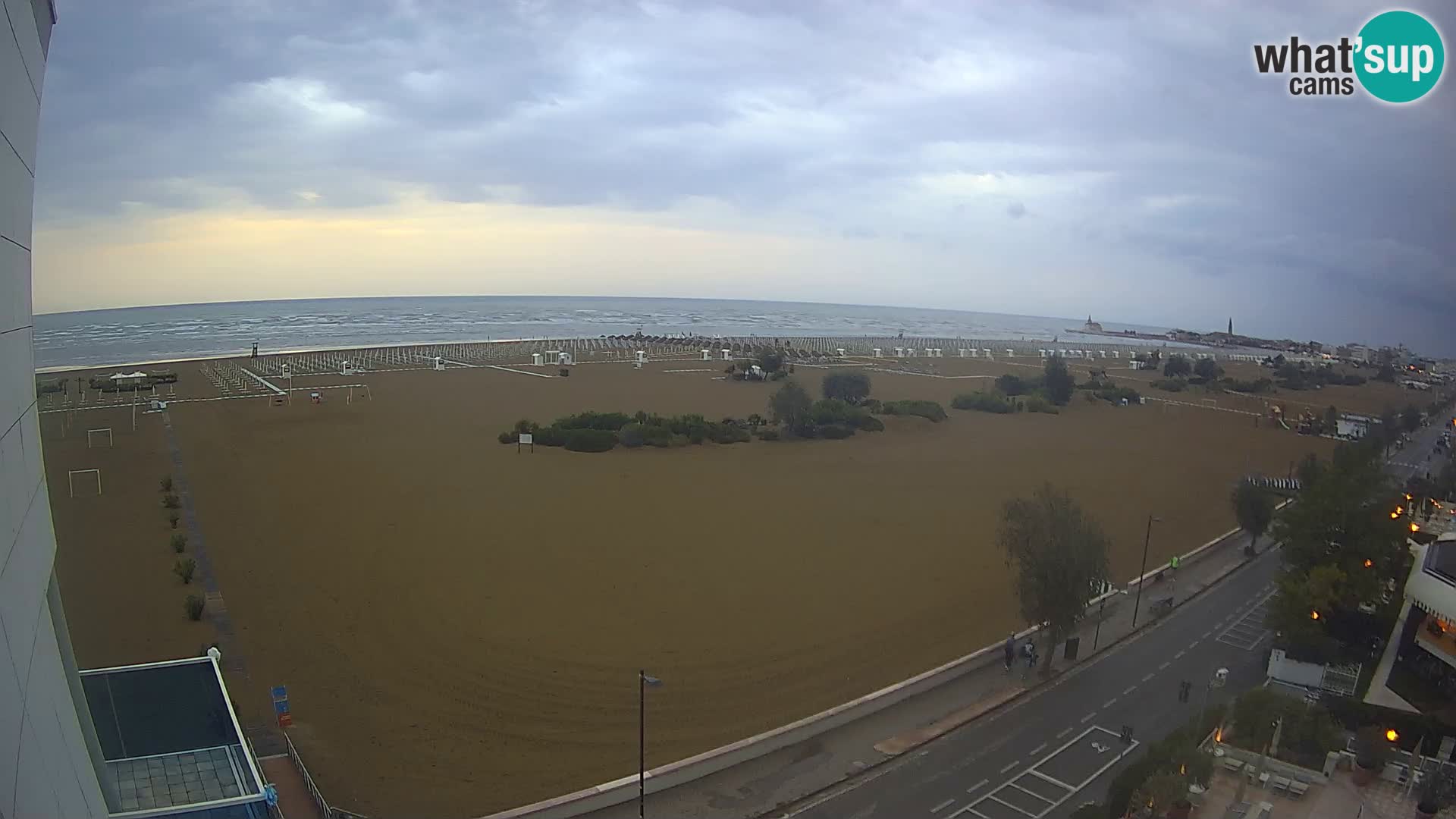Hotel Panoramic u živo Caorle plaža Levante web kamera – Italija