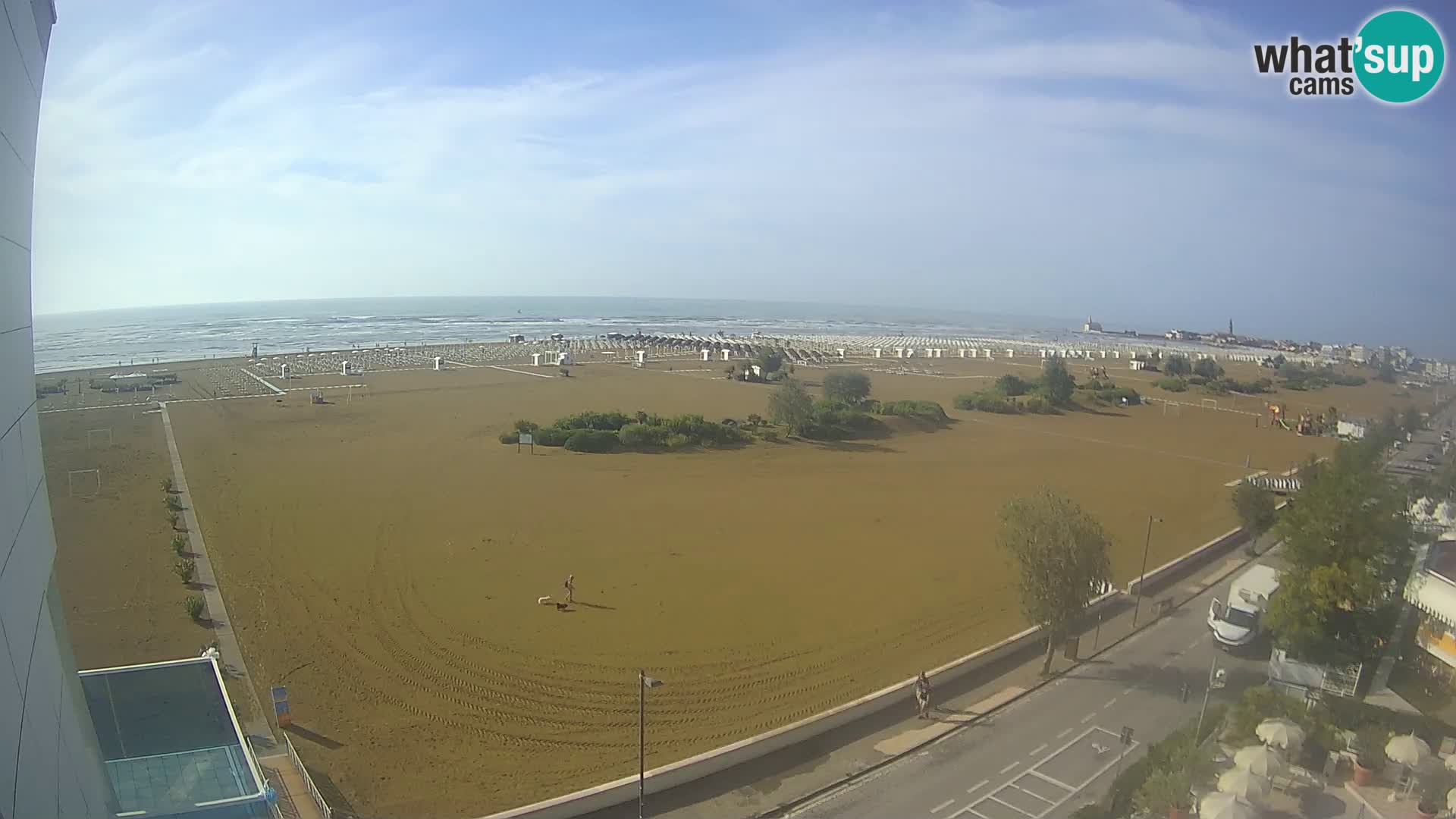 Hotel Panoramic u živo Caorle plaža Levante web kamera – Italija